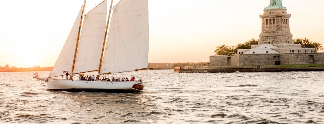 Sailing trip to Statue of Liberty on Adirondack