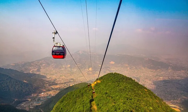 Private Chandragiri Cable Car Tour with Swayambhunath Temple