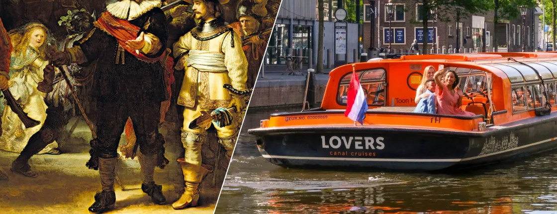 Amsterdam Combo: Rijksmuseum & 1-Hour Canal Cruise