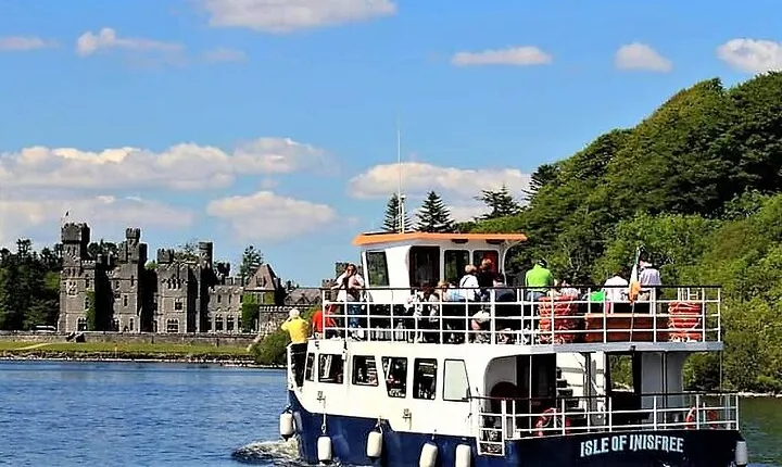 Lake cruise on Lough Corrib to Inchagoill Island & Cong village from Oughterard.