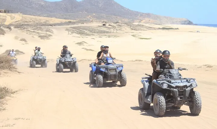 Los Cabos Beach & Desert Tour in Automatic Atv + Tequila Tasting