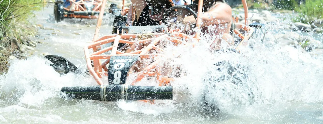 Buggy Safari, Rafting, Offroad Safari, and Zipline in Turkey