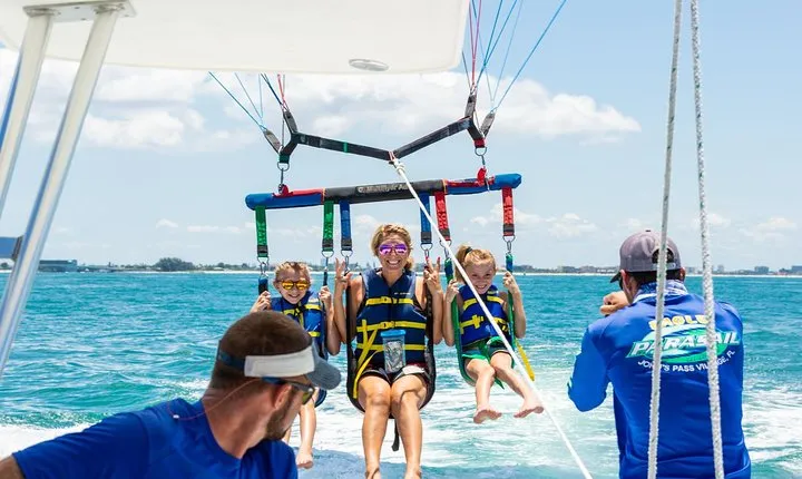 Parasail Flight at Madeira Beach