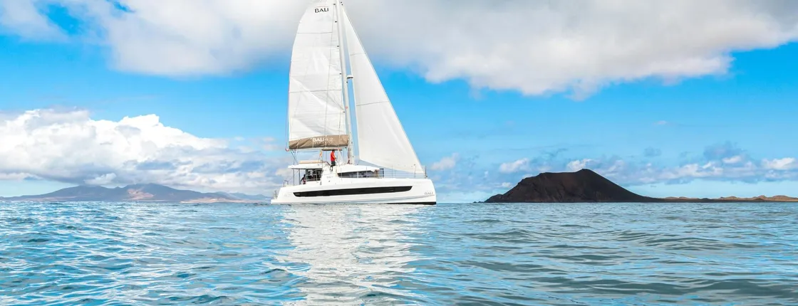 Luxury Oby Catamaran Cruise Corralejo
