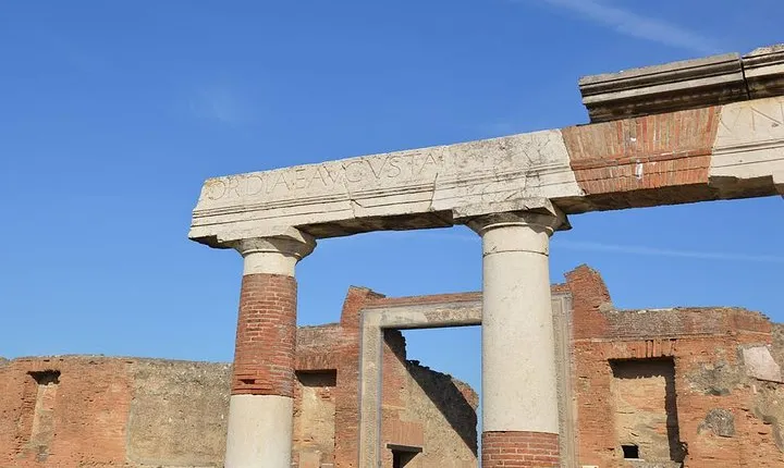 Ancient Pompei in the afternoon