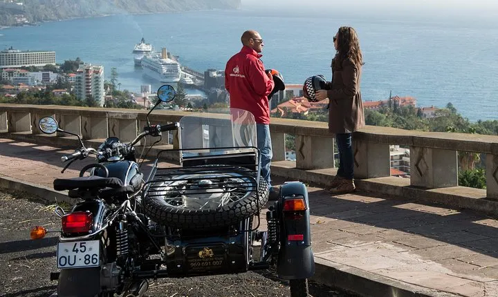 Downtown Delights: Sidecar Adventure in Funchal - 1 or 2 persons