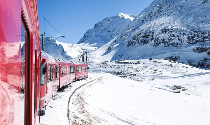 Bernina Express Private Tour from Milan