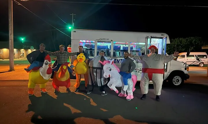 6-Hour Party Bus: Booze, Bites, and Amazing Sites!