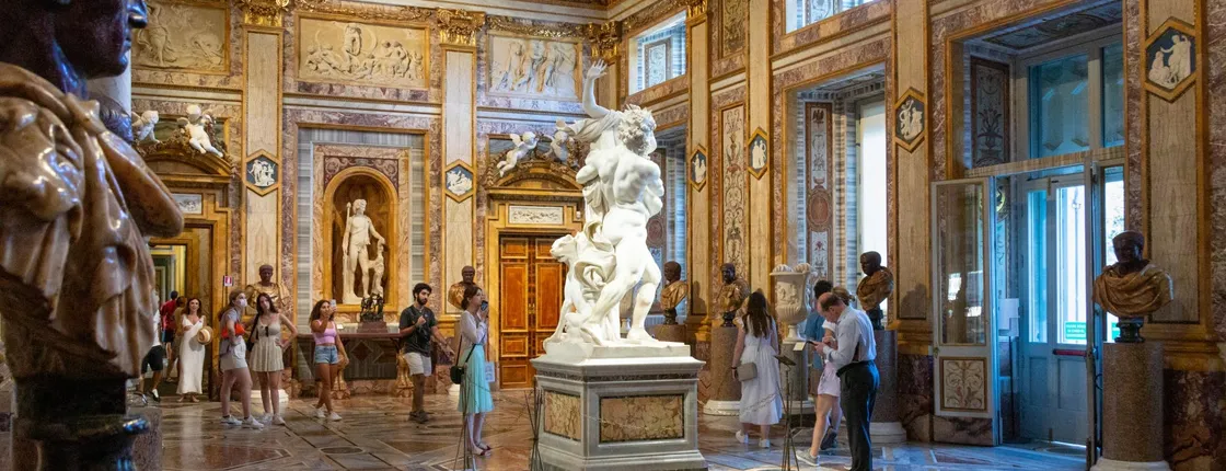 Tour of the Borghese Gallery and its gardens