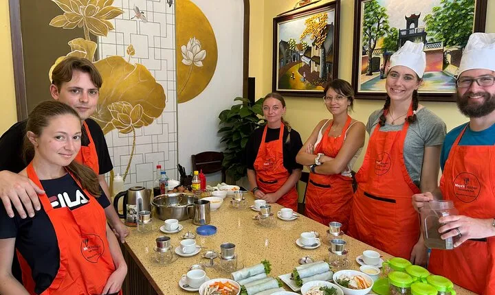 Hanoi Maya Kitchen: Traditional Cooking Class & Market Tour
