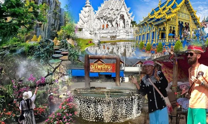 Chiang Rai Highlights White Temple Blue Temple and Lalita Cafe