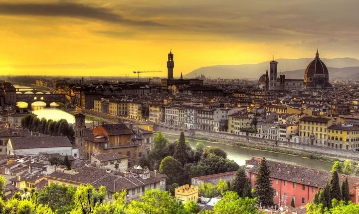 Florence by golf Cart Piazzale Michelangelo