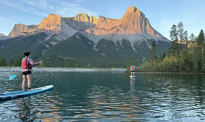 Canmore Stand Up Paddleboarding Guided Tour