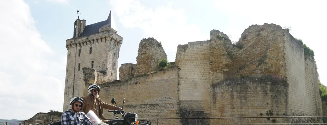 Vintage sidecar tour from Chinon