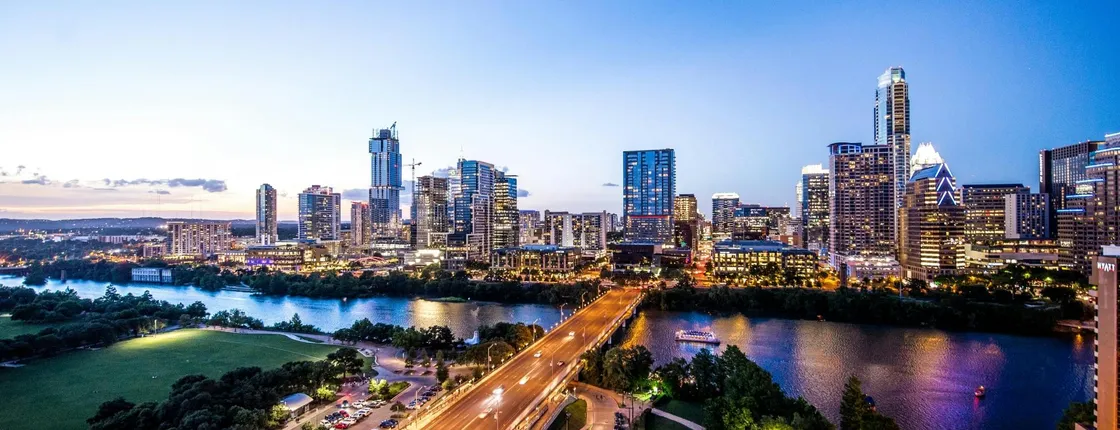 Scenic Austin night tour including sunset cruise