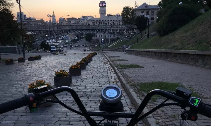 Sunset Kyiv Fat Tire Electric Scooter Tour