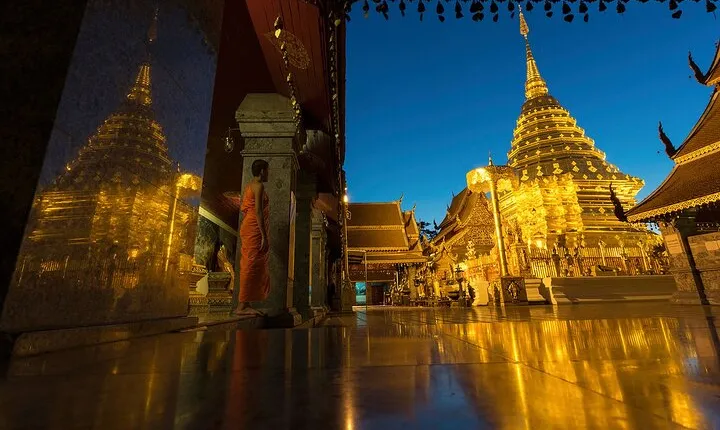 Doi Suthep and Wat Umong Night Tour From Chiang Mai