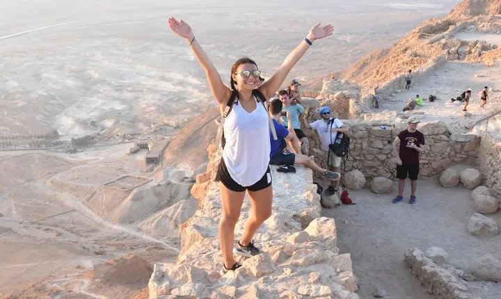 Masada, Ein Gedi and The Dead Sea from Jerusalem