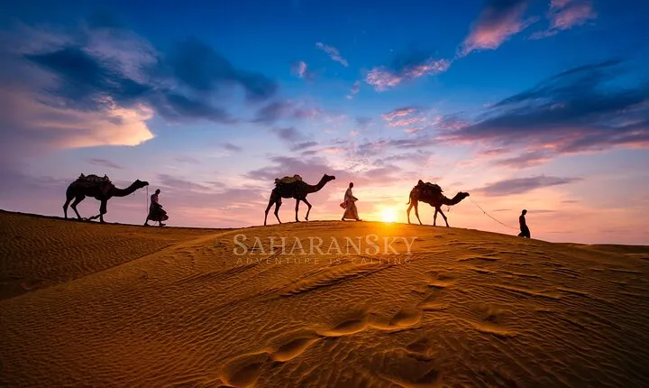 Douz Overnight Camp Stay in Sahara Desert with Dinner By Camel