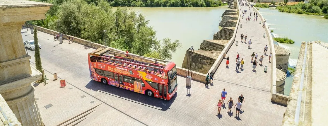 City Sightseeing hop-on hop-off bus tour of Cordoba