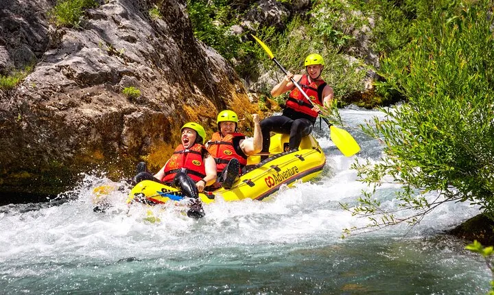 Rapid Rafting on Cetina River from Split