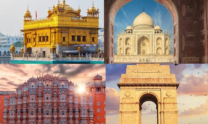 7 Day Golden Triangle Tour with Amritsir Tour