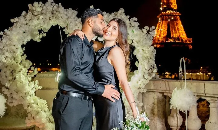 Night Photoshoot in Paris