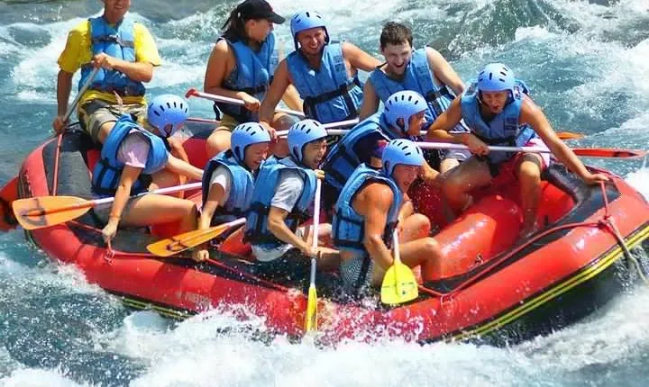 3 in 1 Rafting with Canyoning and Ziplining
