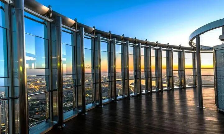 Burj Khalifa Ticket with The Roof Top Meal in Dubai