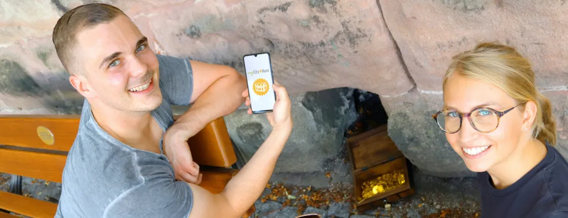 Interactive treasure hunt in Potsdam