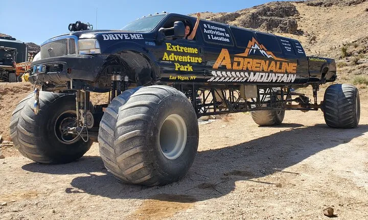 Monster Truck Driving & Shooting Adventure Combo in Las Vegas
