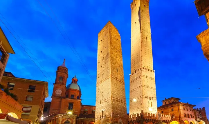 Bologna Private Night Tour with Local Top Rated Guide