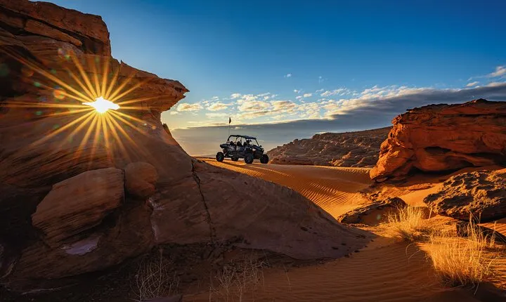 Early Morning Sunrise UTV Tour in Greater Zion