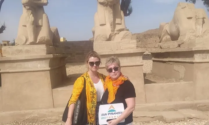 Tour of the East Bank in Luxor in Egypt
