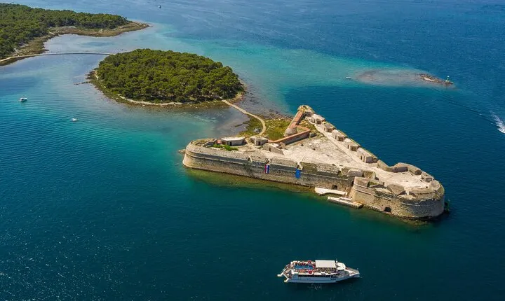 Krka Waterfalls National Park Boat Tour from Vodice