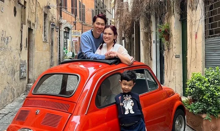 Private Rome Tour in Classic Red Fiat500