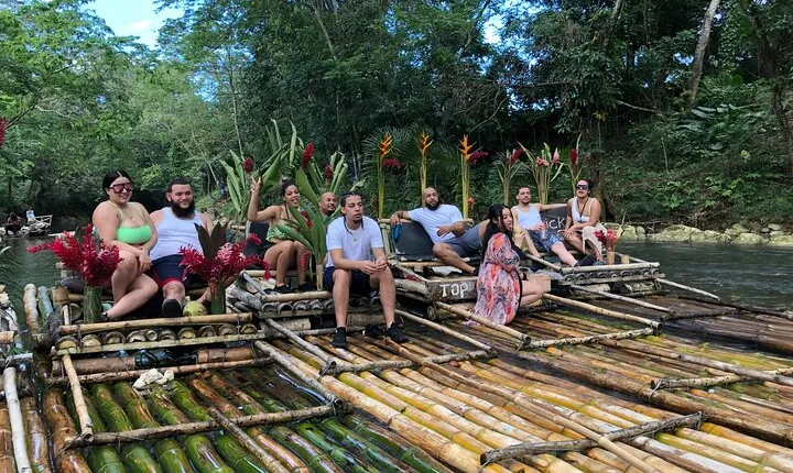 Bamboo Rafting with Limestone foot or Full Body Massage in Montego Bay