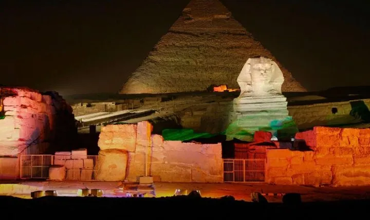 Sound and Light Show Giza Pyramids tickets + private Transfer