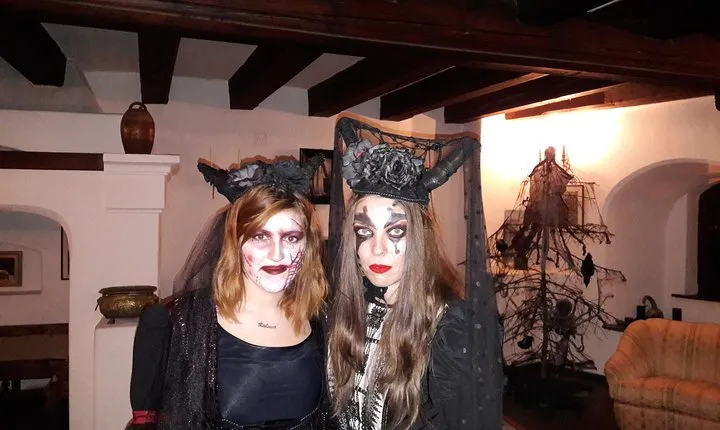 Dracula's Castle Halloween from Brasov -November 01 , 2025