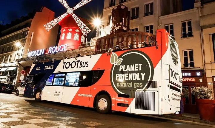 Paris by Night Tootbus Tour