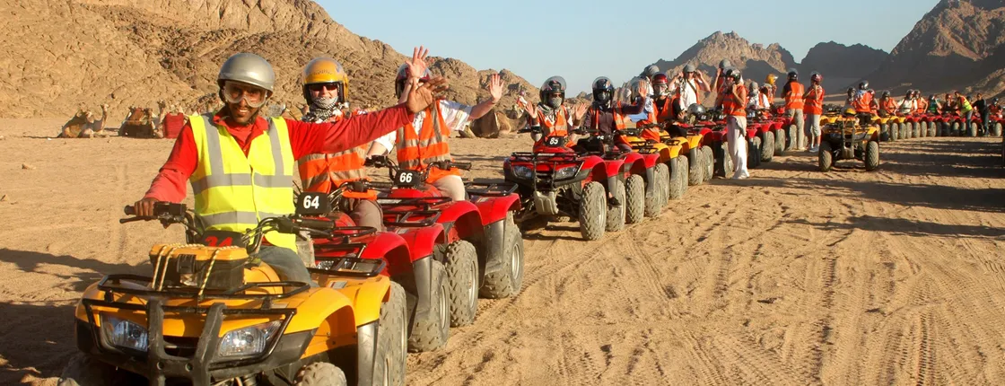 Morning quad bike from Sharm El Sheikh- single use