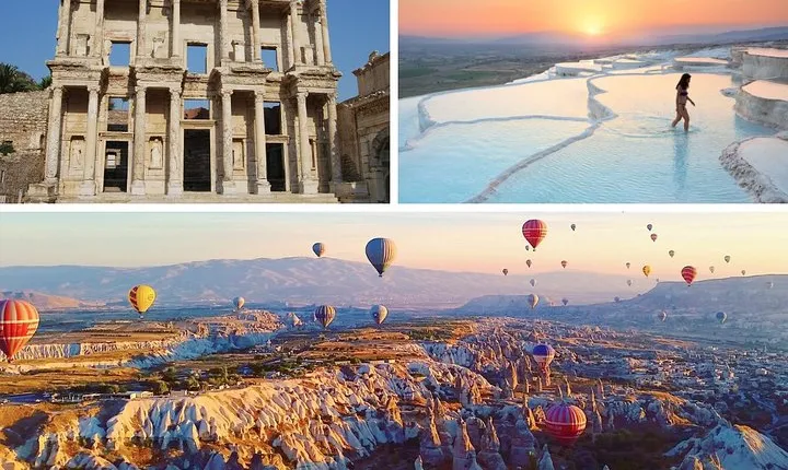 4 Days Turkey Tour - Cappadocia, Ephesus and Pamukkale Tour