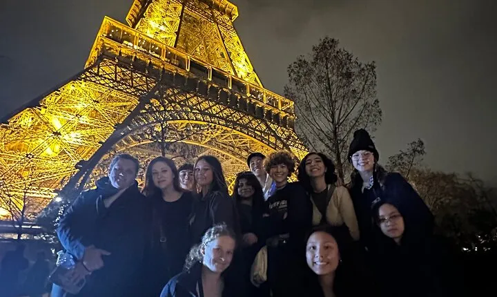 Eiffel Tower at Night Guided Summit Elevator Tour