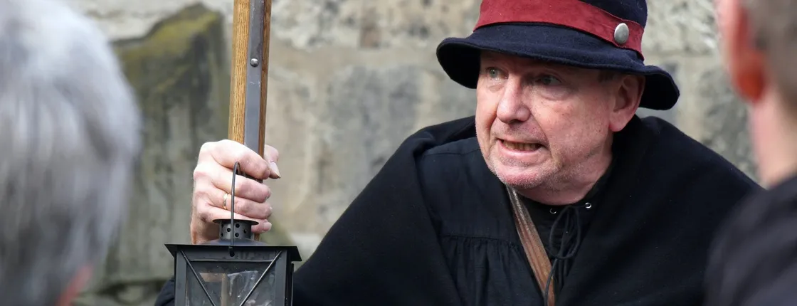 Night tour of Hanover with night watchman Melchior