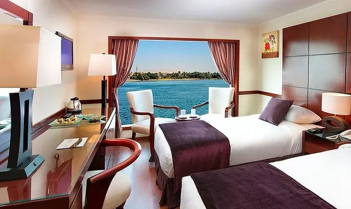 4 Days Nile Cruise Aswan and Luxor with Hot Air Balloon