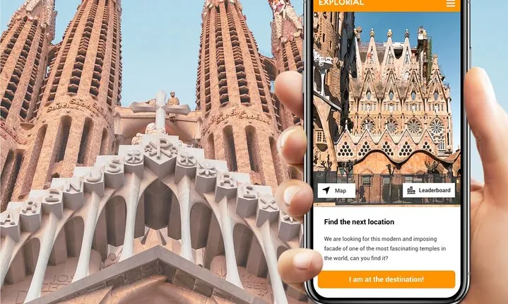 Barcelona Scavenger Hunt and Sights Self-Guided Tour