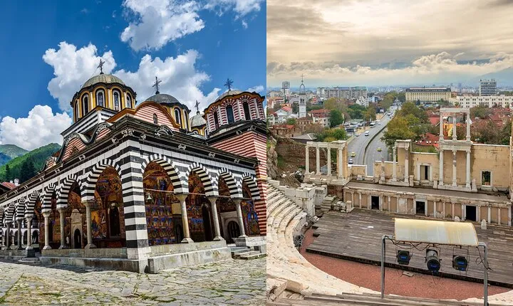 Plovdiv and Rila Monastery tour in one day