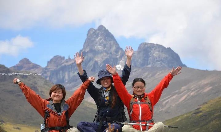Mount Kenya Sirimon Route-Naro moru Route