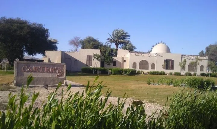Howard Carter House and Ramesseum Temple in Luxor