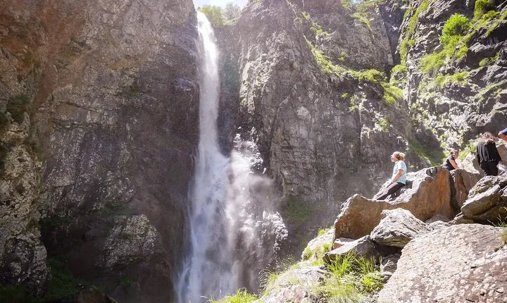 Kazbegi Adventure Day Trip - Hike to Gveleti waterfall plus Gergeti, Ananuri